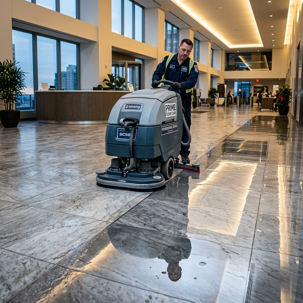 Floor Waxing